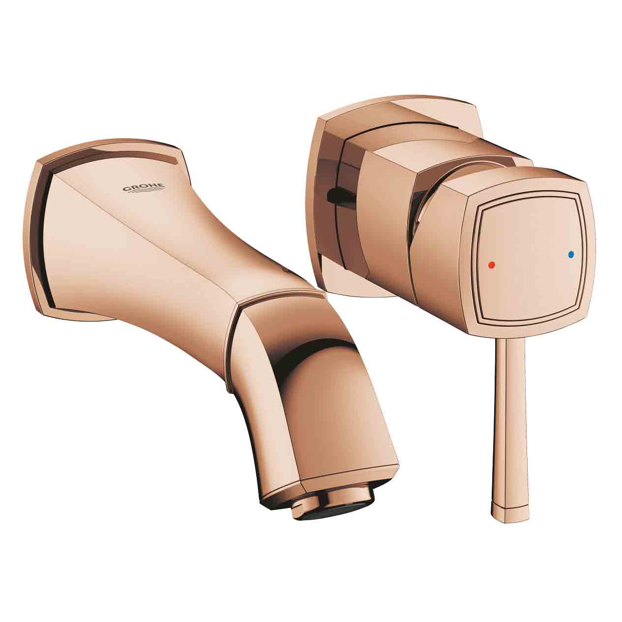 Vòi chậu nóng lạnh gắn tường 2 lỗ Grandera GROHE 19929000