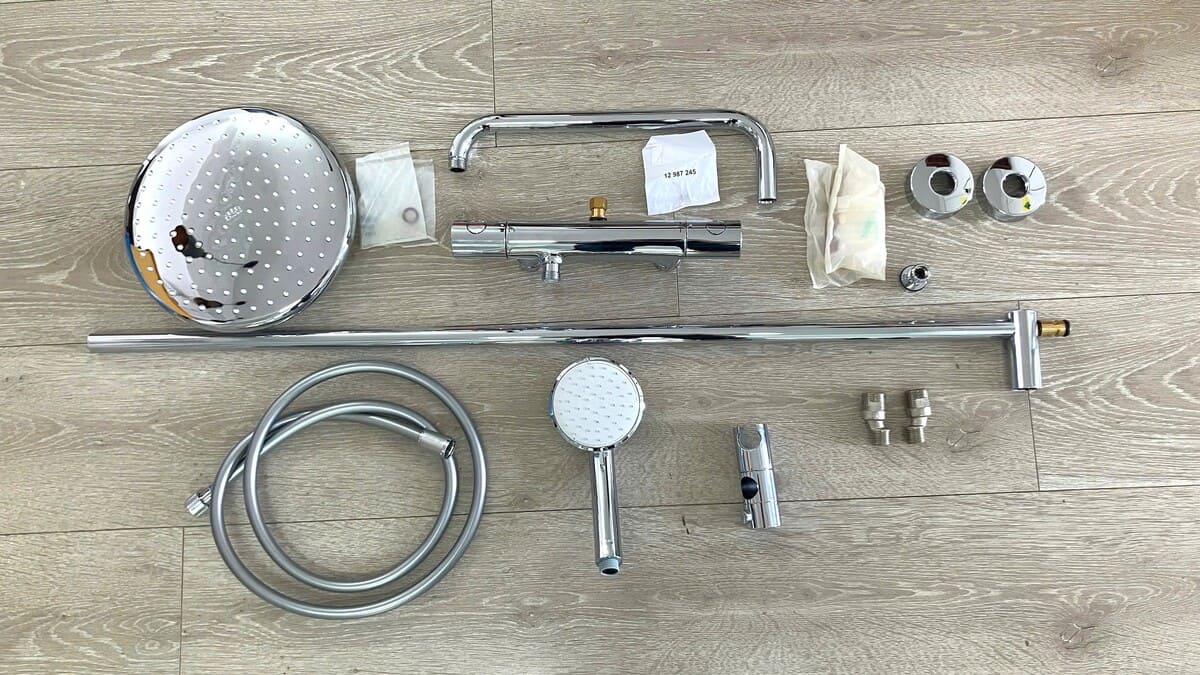 Bộ cây sen tắm ổn nhiệt Tempesta Cosmopolitan 250 GROHE 26670000 - 13