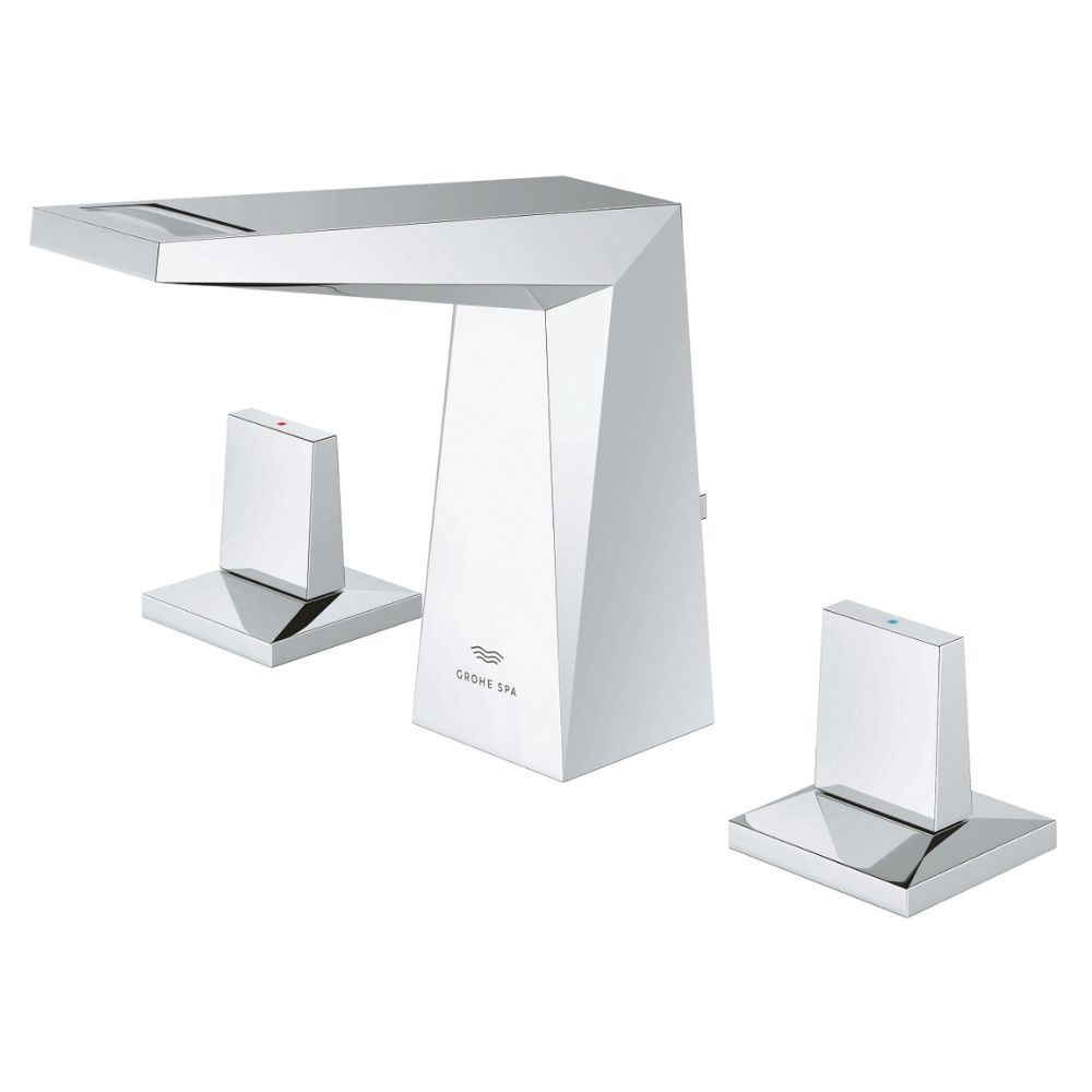 Vòi chậu nóng lạnh 3 lỗ Allure Brilliant M-size GROHE 20626000 - 3