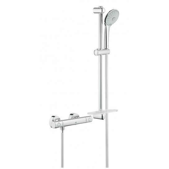 Bộ sen tắm nhiệt độ kèm thanh trượt Grohe 34286002