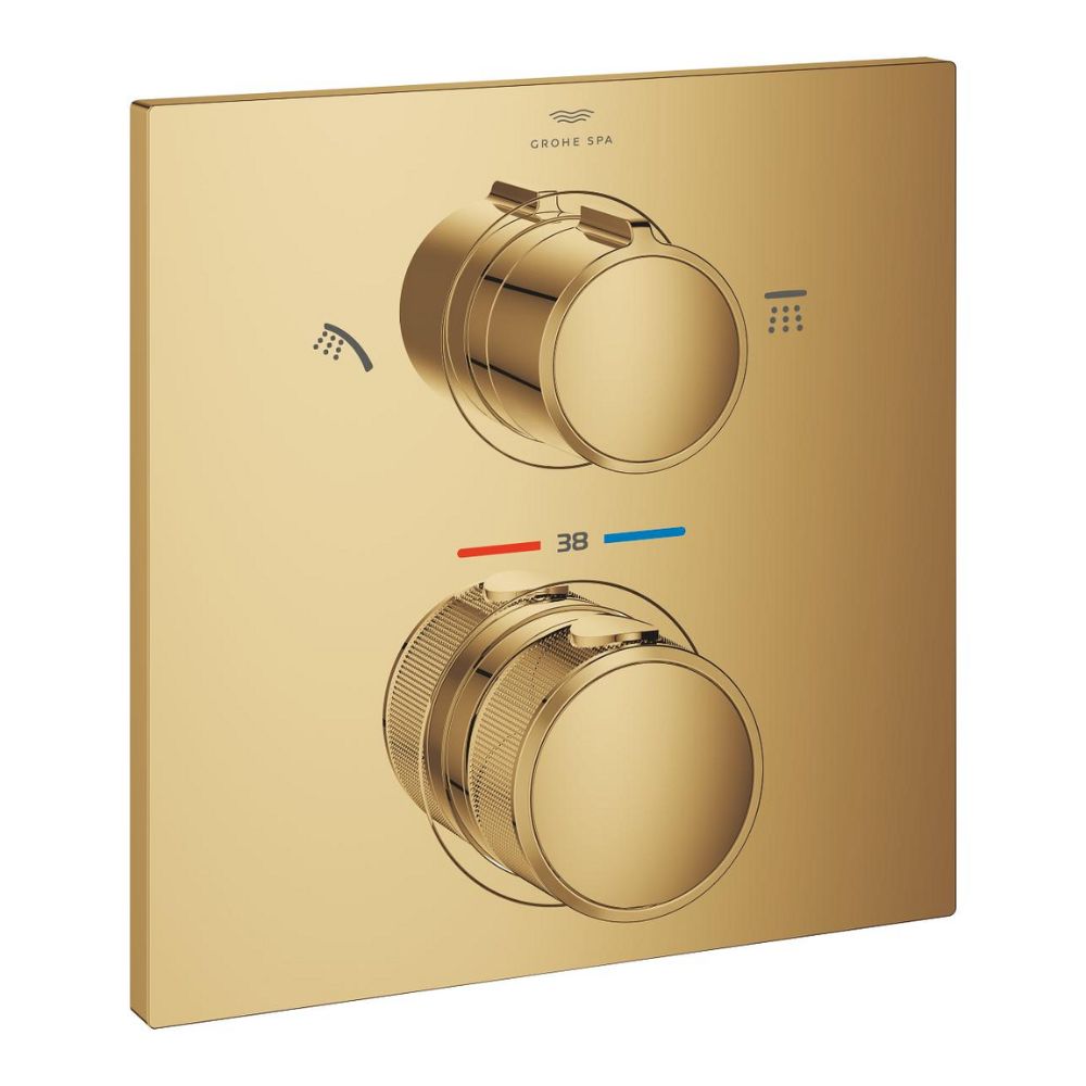 Van nhiệt độ kèm chuyển hướng 2 đường Allure GROHE 29181002 - 16
