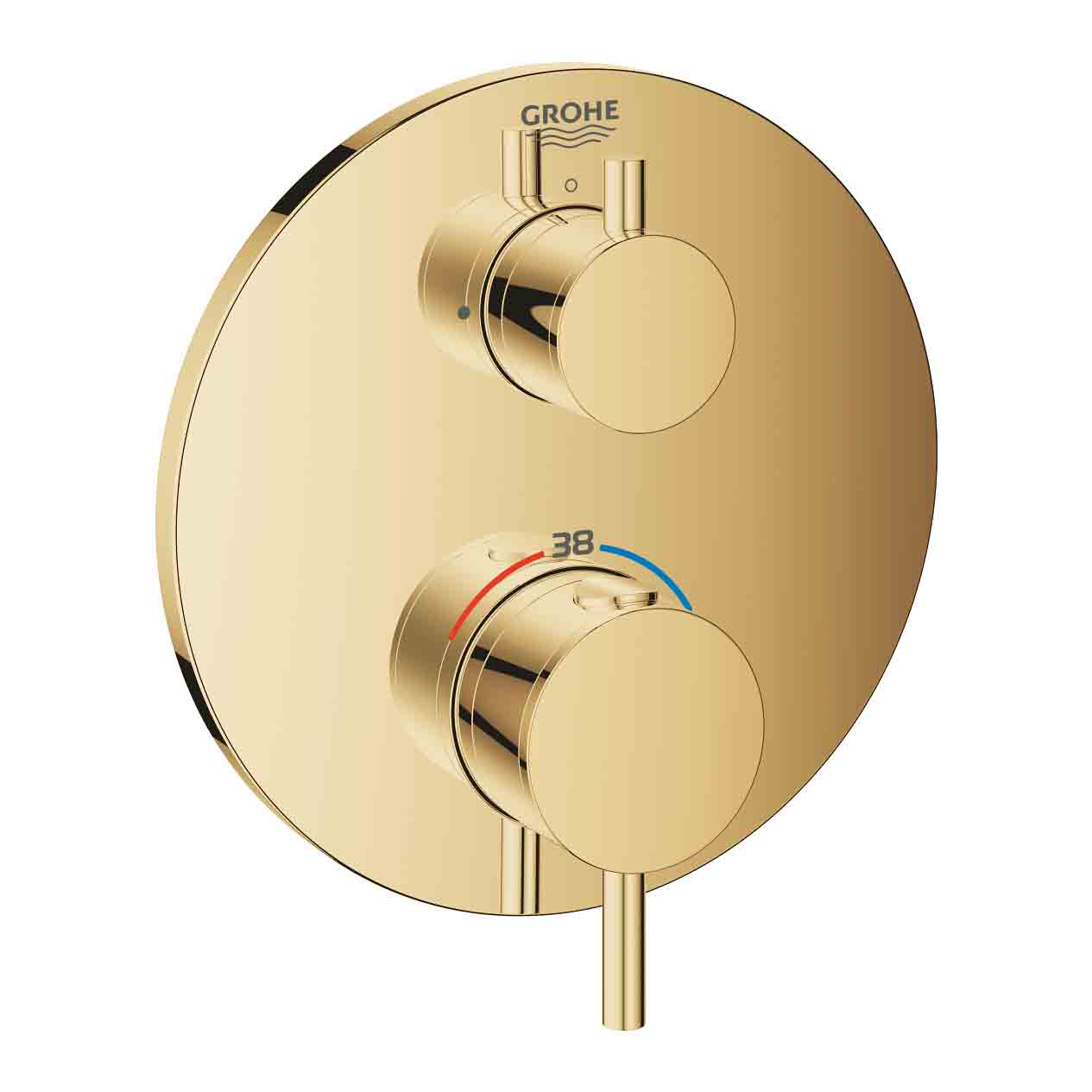 Van nhiệt độ kèm van khóa Atrio GROHE 24134003 - 10