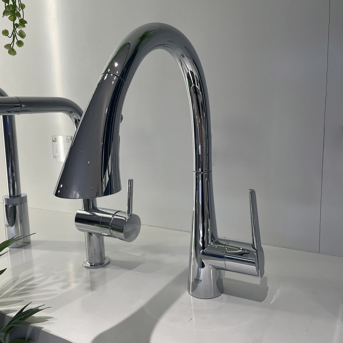 Vòi bếp dây rút nóng lạnh 2 chế độ phun Zedra GROHE 32294002 - 8