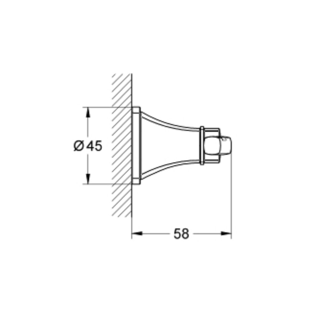 Móc áo Grandera GROHE 40930IG0 - 2