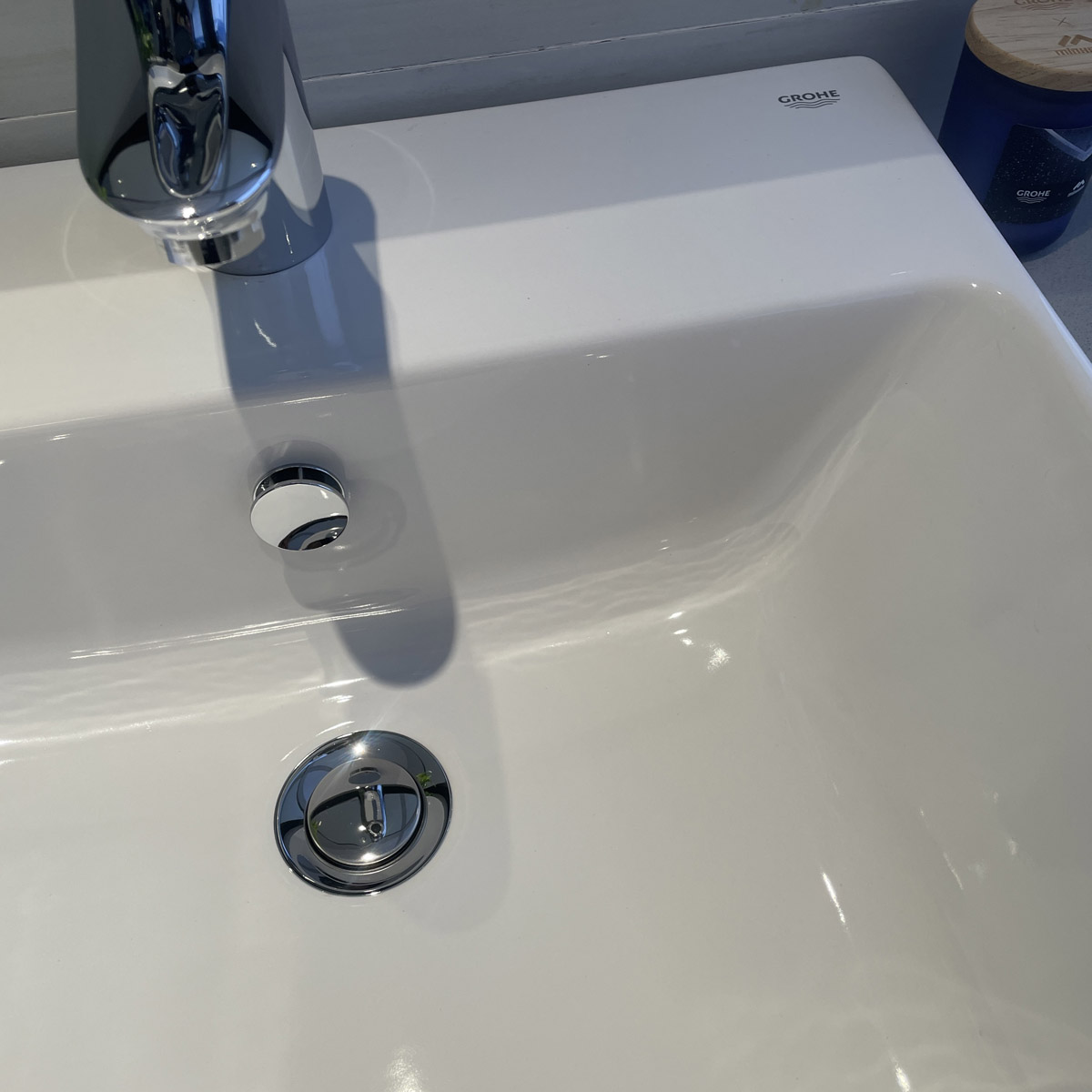 Chậu rửa lavabo bán âm bàn Eurocube GROHE 124581 - 7