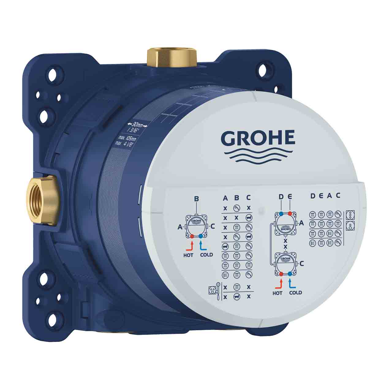 Phụ kiện âm tường GROHE 35603000 - 7