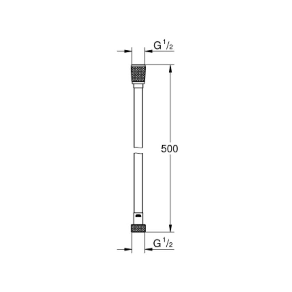 Dây sen tắm Relexaflex 500mm GROHE 22115000