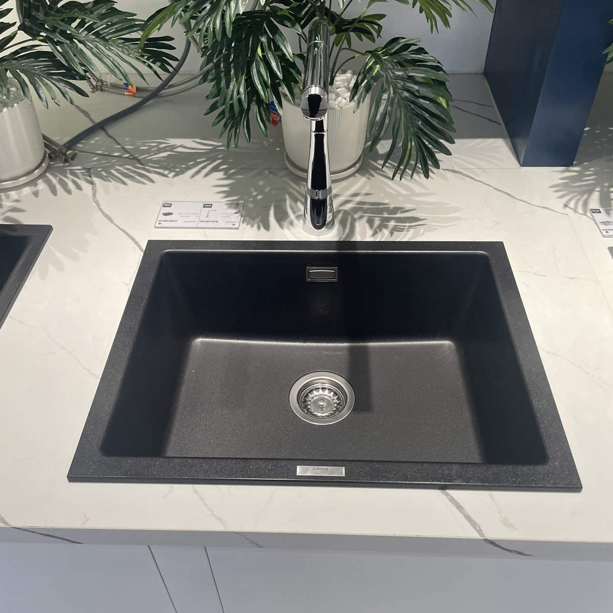 Chậu rửa chén 1 hộc Composite K700U GROHE 31655AP0 - 11