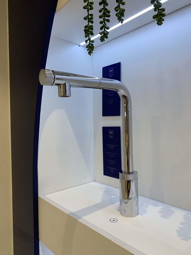Vòi bếp dây rút nóng lạnh Minta SmartControl GROHE 31613000 - 10