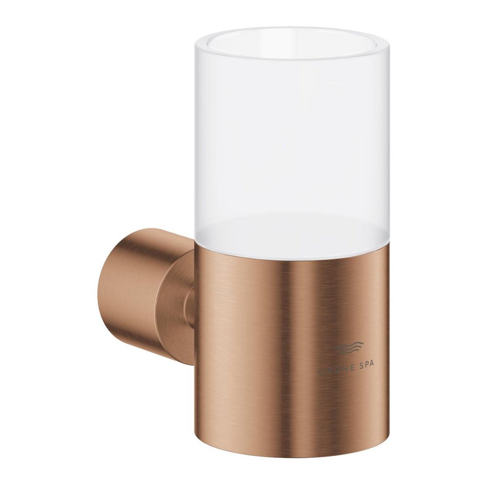 Giá đỡ ly thủy tinh hoặc dĩa và hộp xịt xà phòng Atrio GROHE 40884000 - 10