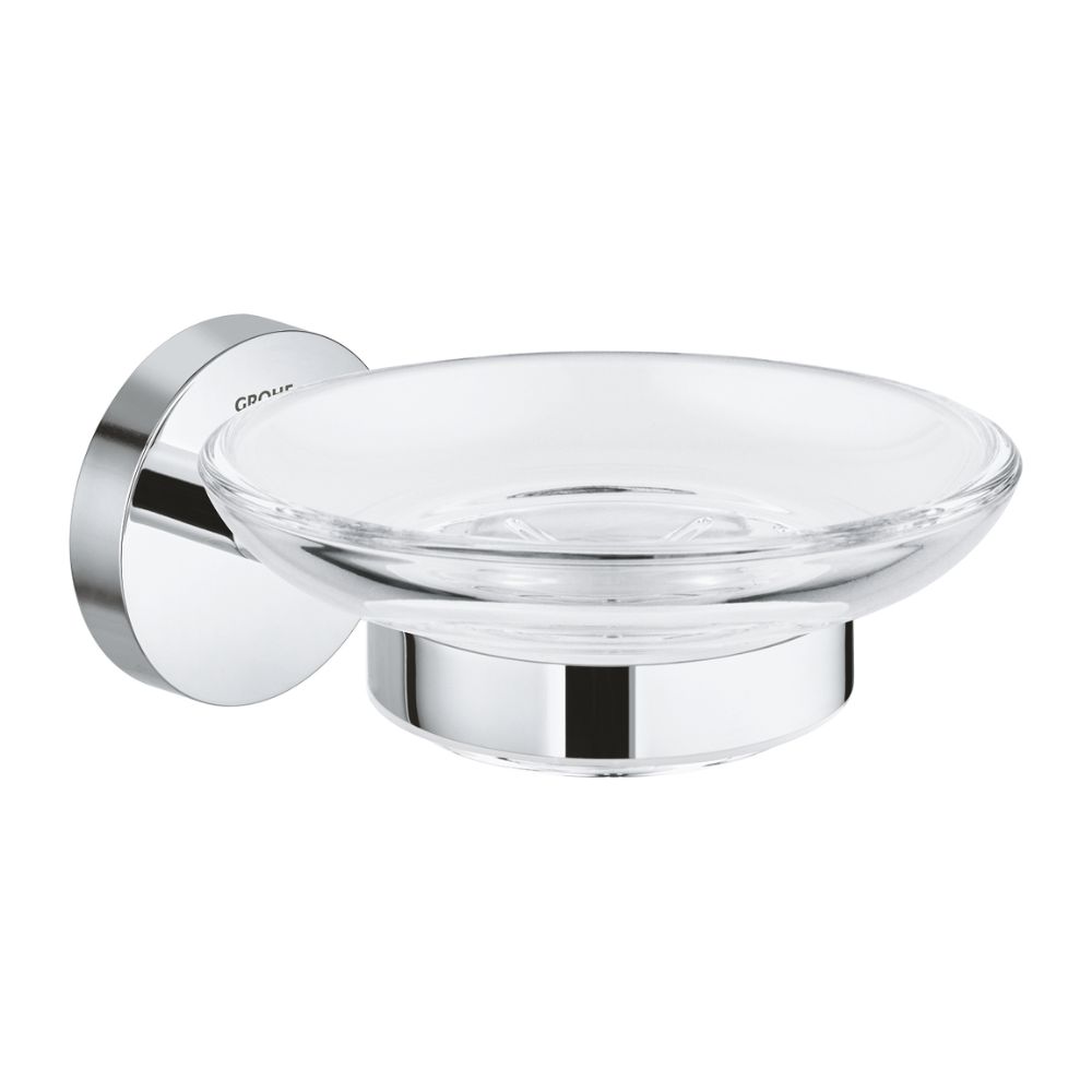 Giá đỡ ly thủy tinh hoặc dĩa và hộp xịt xà phòng BauCosmopolitan GROHE 40585001 - 3