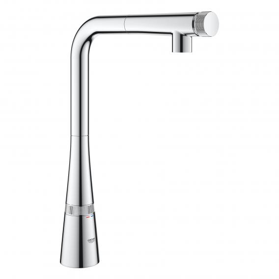 Vòi bếp dây rút nóng lạnh Zedra Smart Control GROHE 31593002