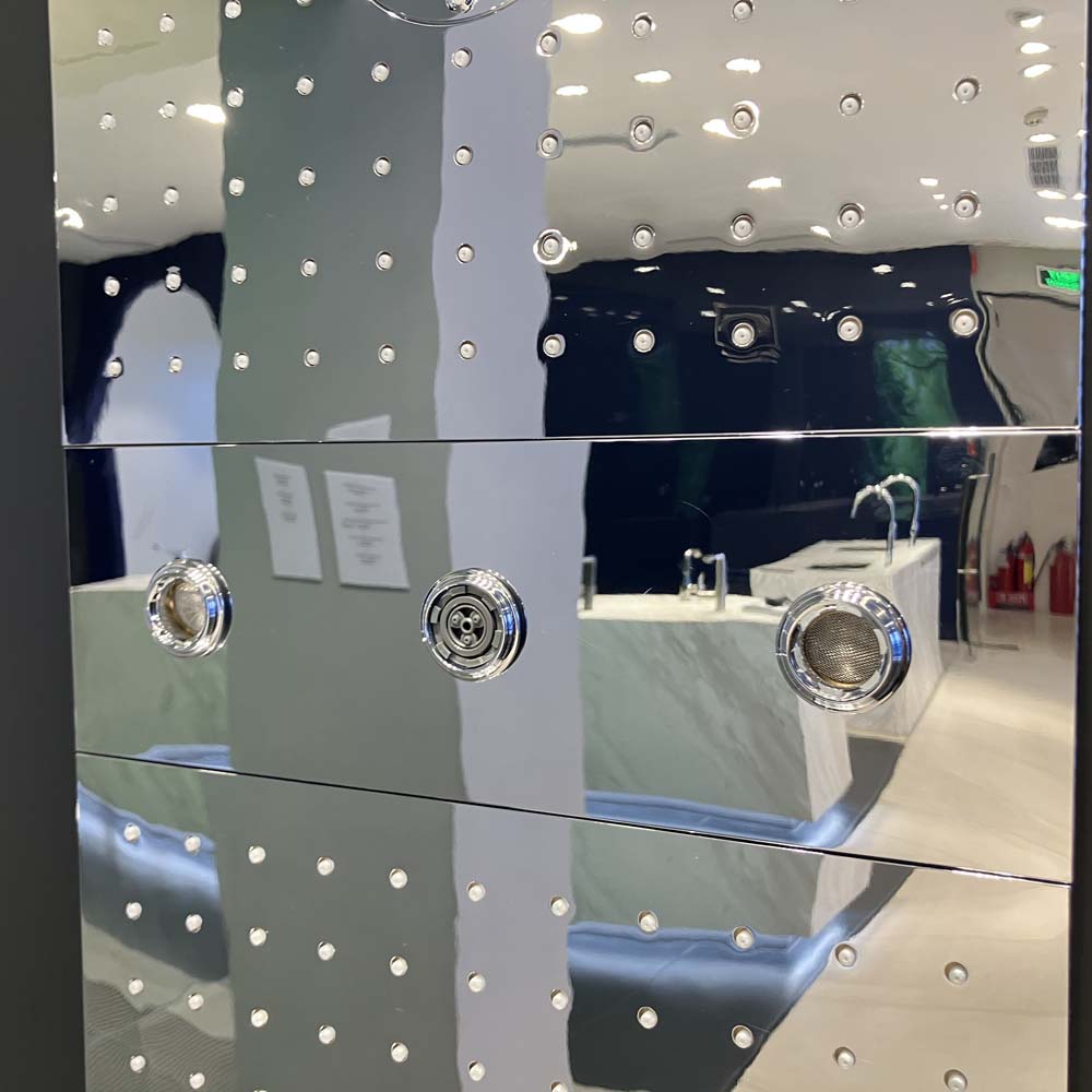 Ốp chụp bát sen âm trần 3 lỗ Rainshower Aqua GROHE 26786000 - 4