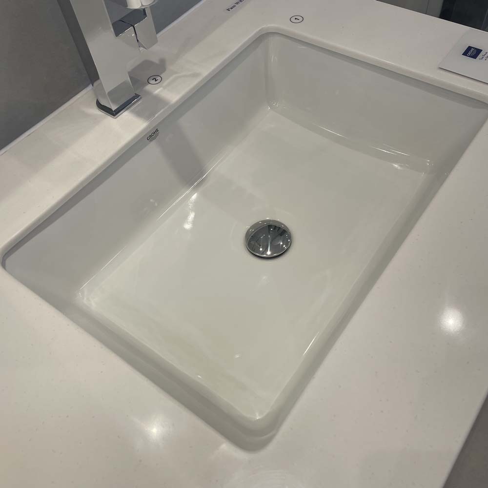 Chậu rửa mặt lavabo âm bàn GROHE 3970900H - 8