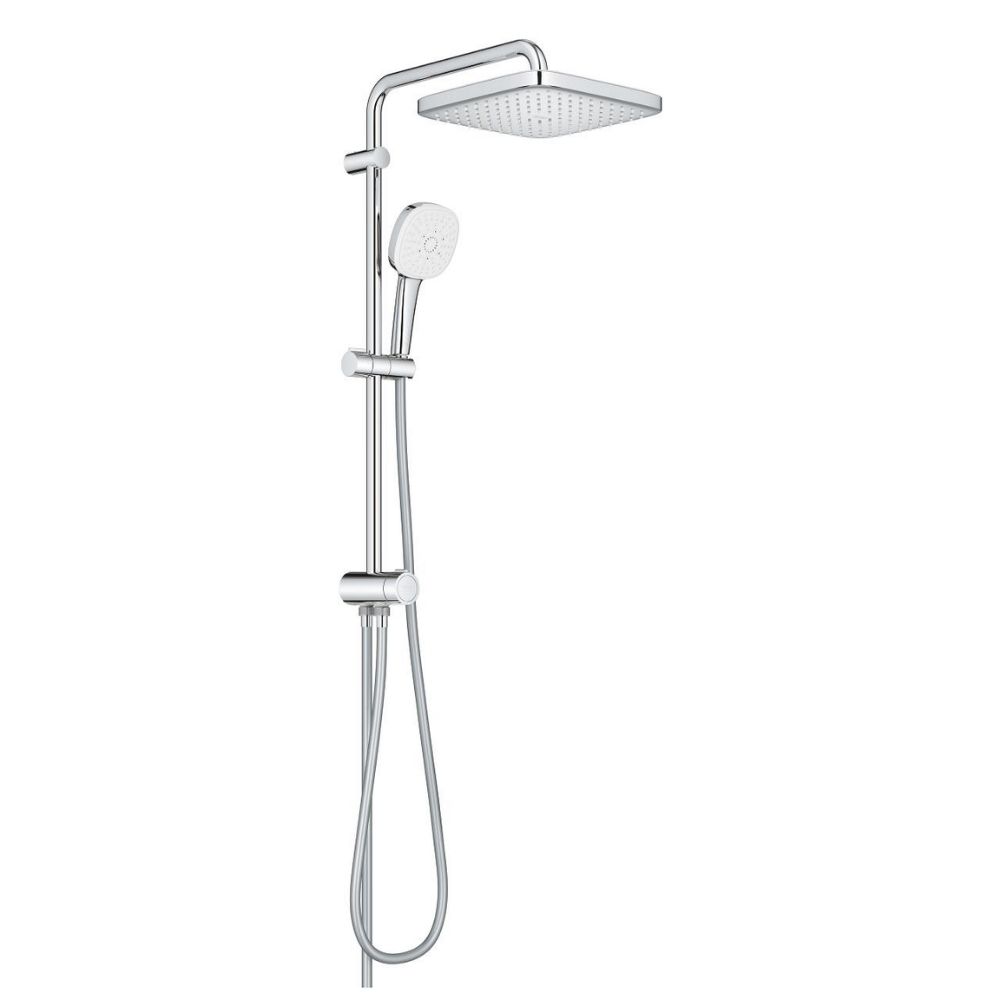 Bộ sen cây tắm đứng nhiệt độ Tempesta System 250 Cube GROHE 26977001 - 3