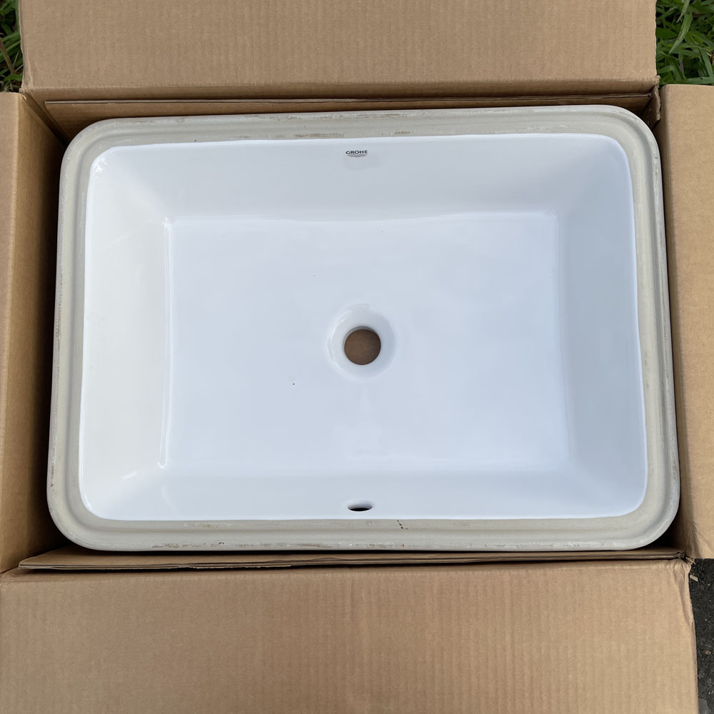 Chậu rửa mặt lavabo âm bàn GROHE 3970900H - 4