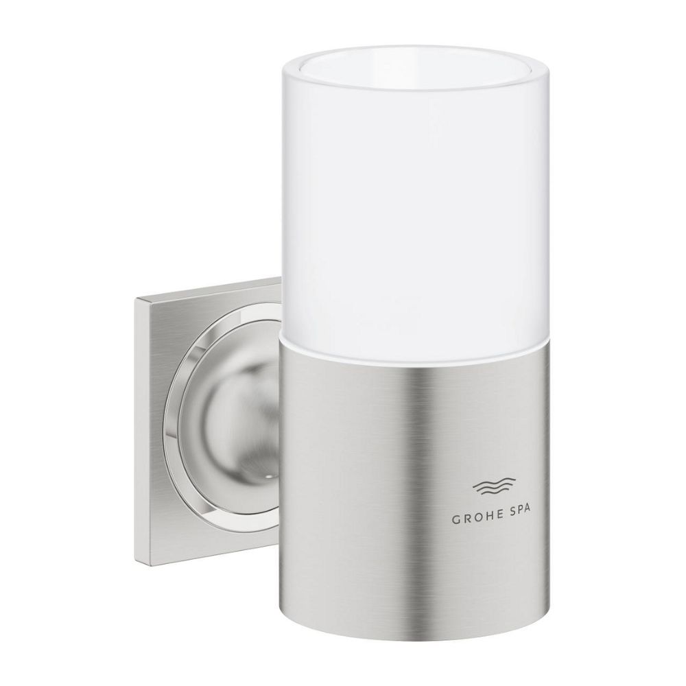 Giá đỡ ly thủy tinh hoặc dĩa và hộp xịt xà phòng Allure GROHE 40278001 - 10