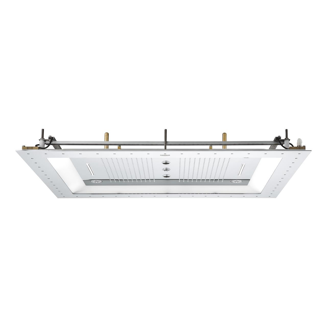 Bát sen tắm âm trần 6 chế độ có đèn LED Rainshower F-Series 40″ GROHE 26373001 - 3
