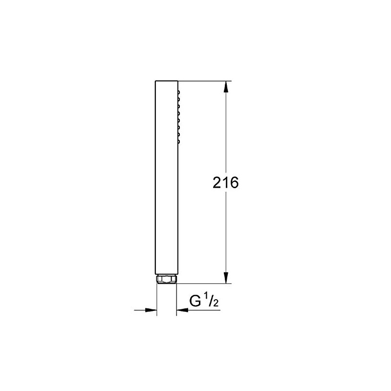 Tay sen tắm Euphoria Cube Stick GROHE 27698000