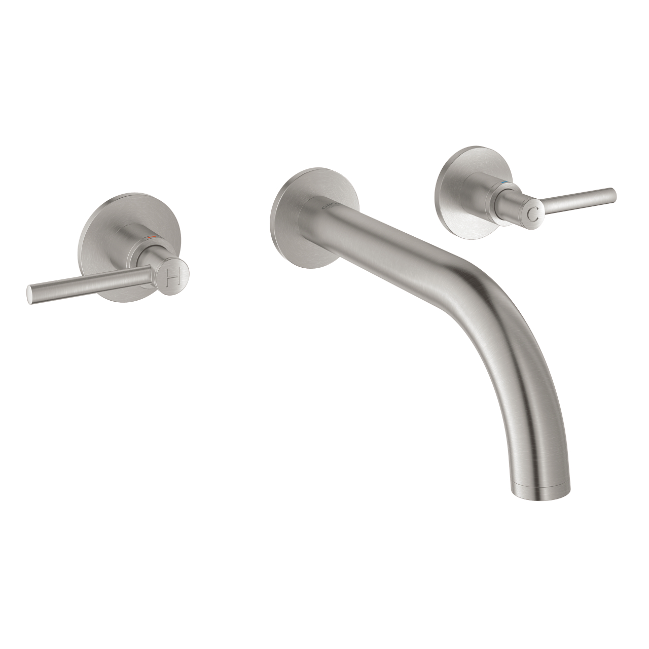 Vòi chậu nóng lạnh gắn tường 3 lỗ Atrio GROHE 20169003 - 6