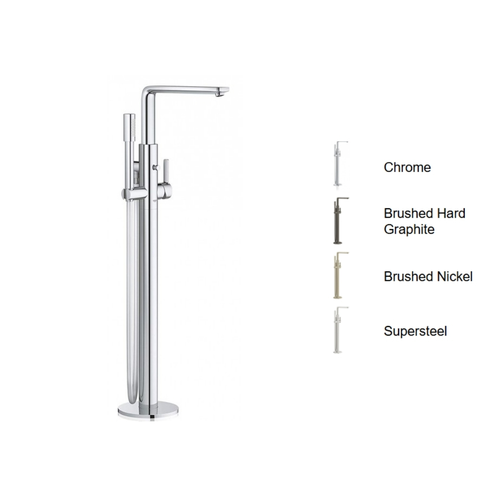 Vòi bồn tắm nóng lạnh đặt sàn Lineare GROHE 23792001 - 2