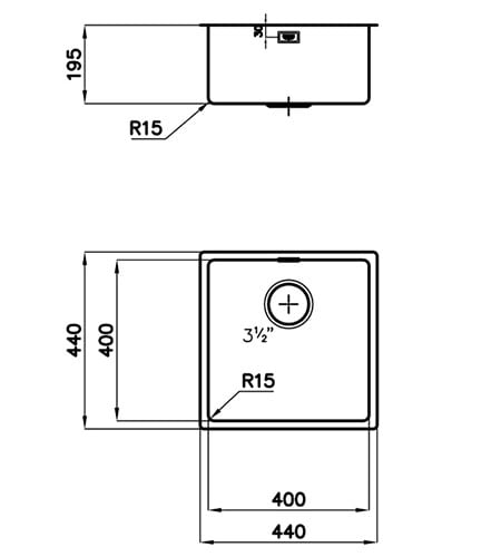 Chậu rửa chén thép không gỉ Grohe 31505SD0 - 2