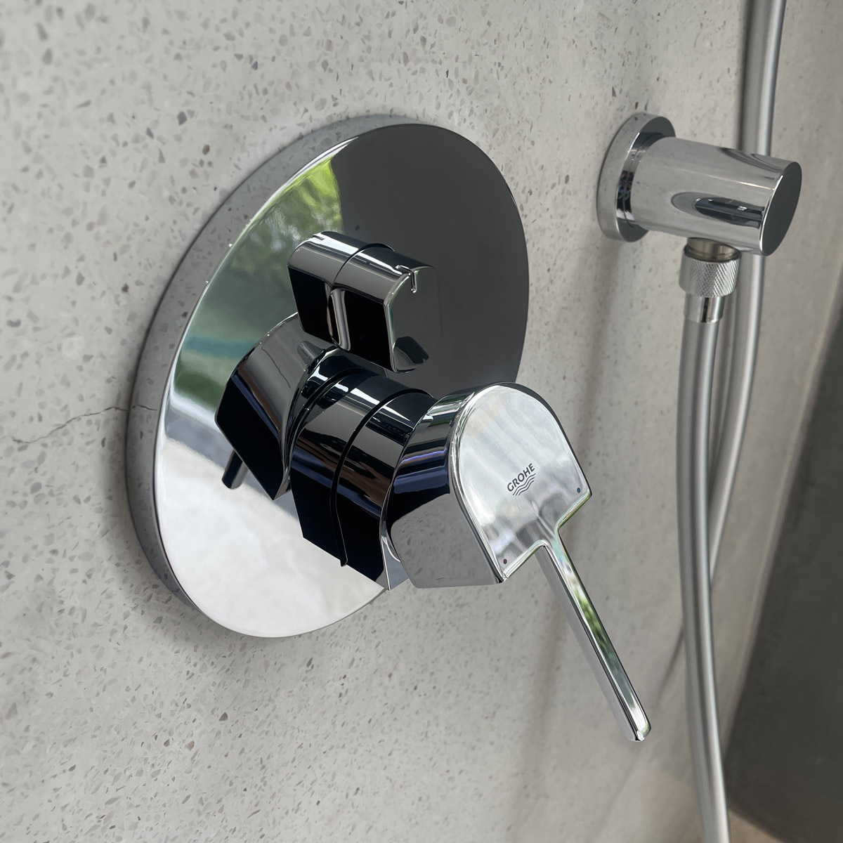 Van nóng lạnh kèm chuyển hướng 3 đường Plus GROHE 24093003 - 7
