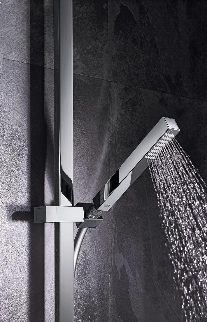 Bộ tay và gác sen tắm Euphoria Cube Stick GROHE 27702000 - 2