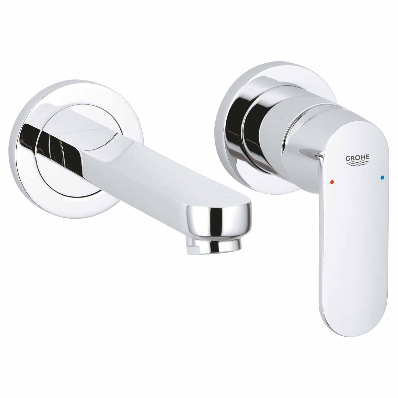 Vòi chậu nóng lạnh gắn tường 2 lỗ Eurosmart Cosmopolitan GROHE 19381000 - 4