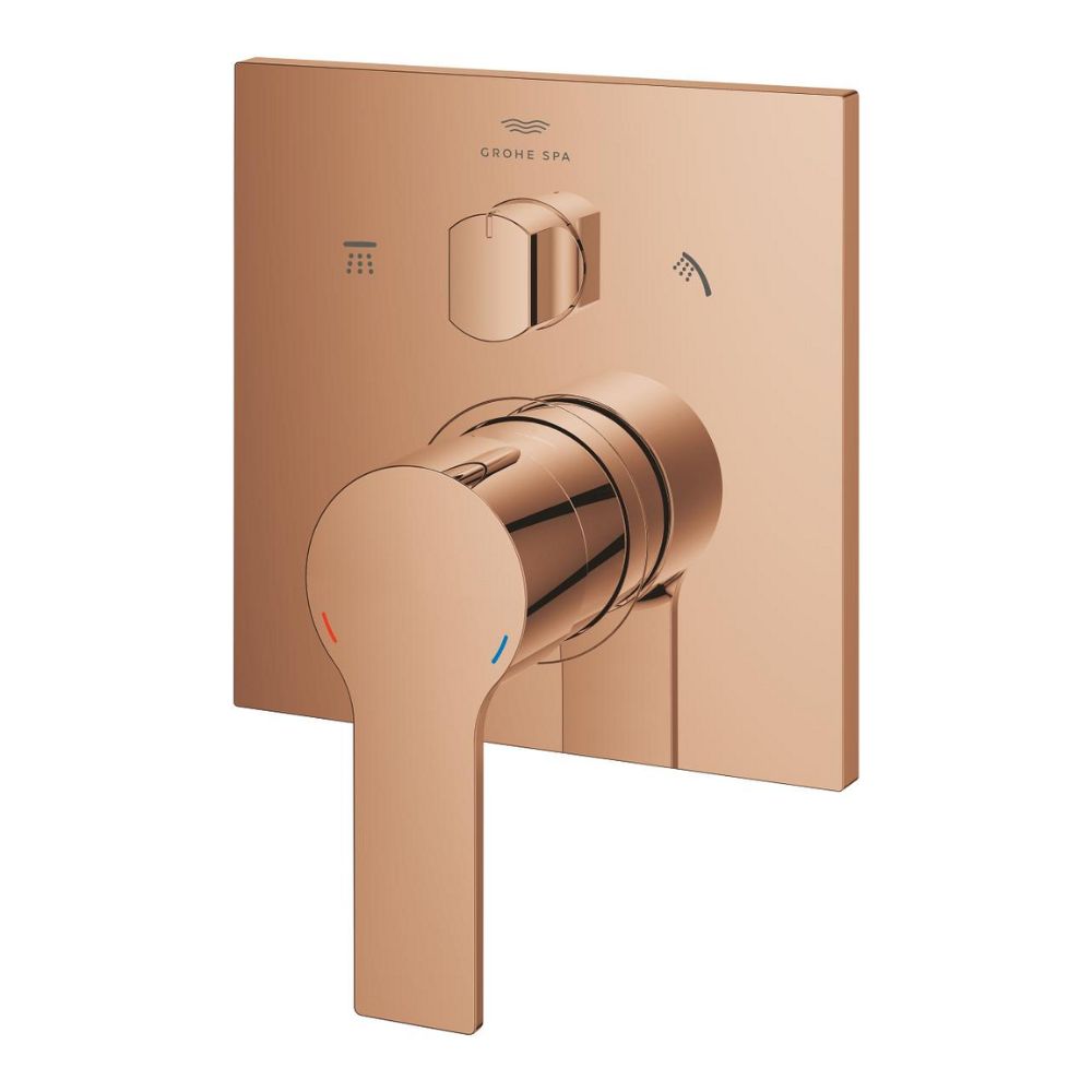 Van nóng lạnh kèm chuyển hướng 2 đường Allure GROHE 29176001 - 12