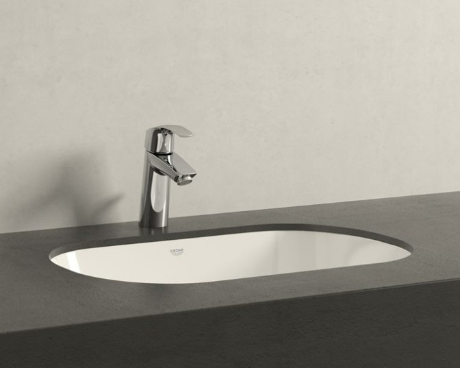 Chậu rửa mặt lavabo âm bàn GROHE 39125001 - 7