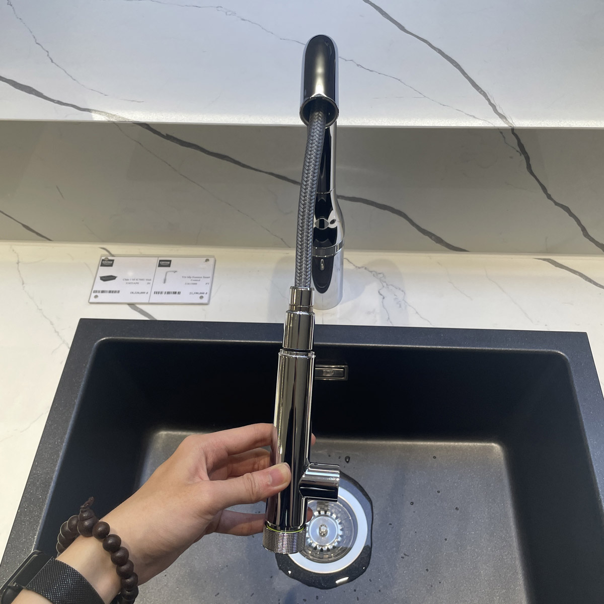 Vòi bếp nóng lạnh Essence SmartControl GROHE 31615000 - 18