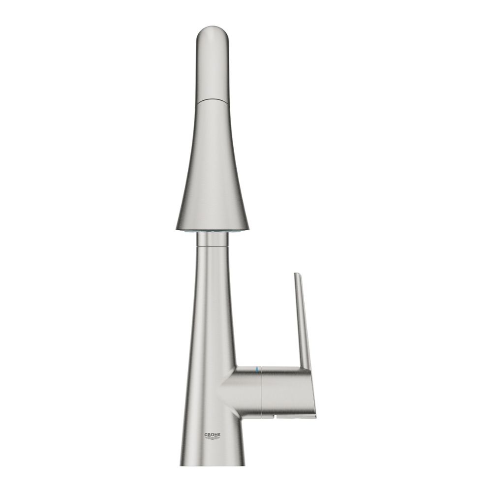 Vòi bếp dây rút nóng lạnh 2 chế độ phun Zedra GROHE 32294002 - 12