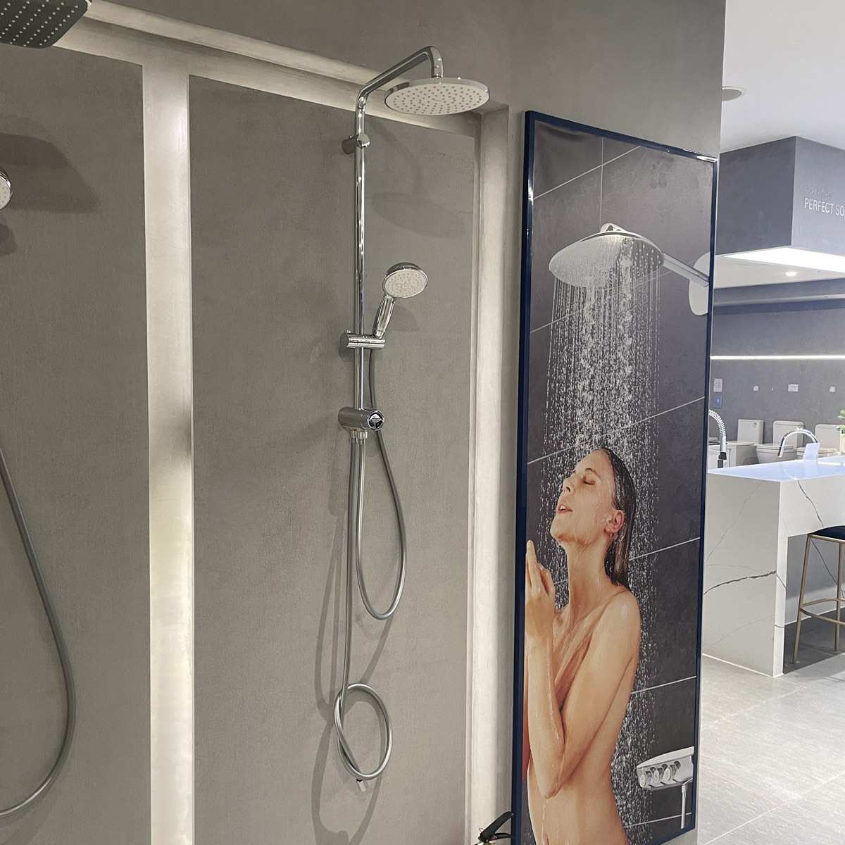 Thân sen cây tắm đứng Tempesta Rustic System 200 GROHE 27399002 - 5