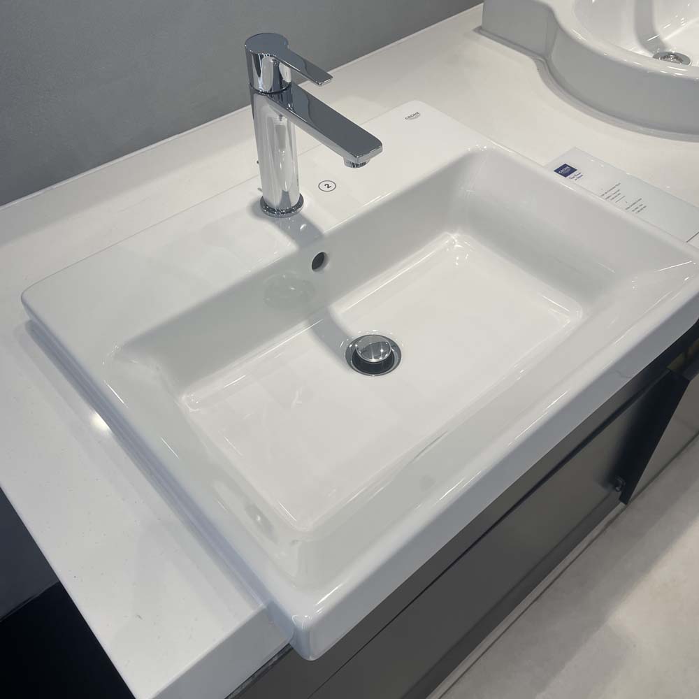Chậu rửa mặt lavabo bán âm GROHE 3970800H - 5