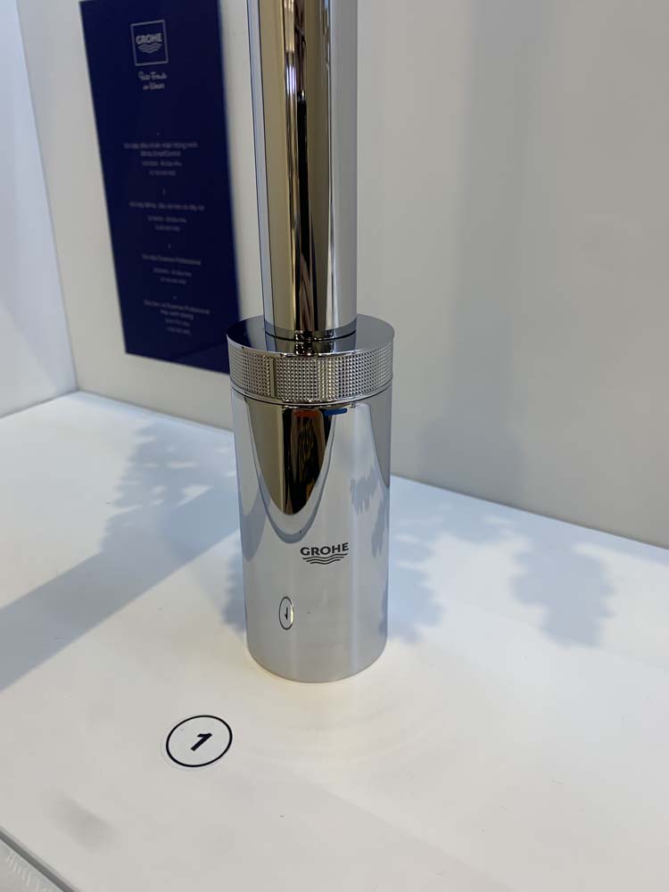 Vòi bếp dây rút nóng lạnh Minta SmartControl GROHE 31613000 - 7