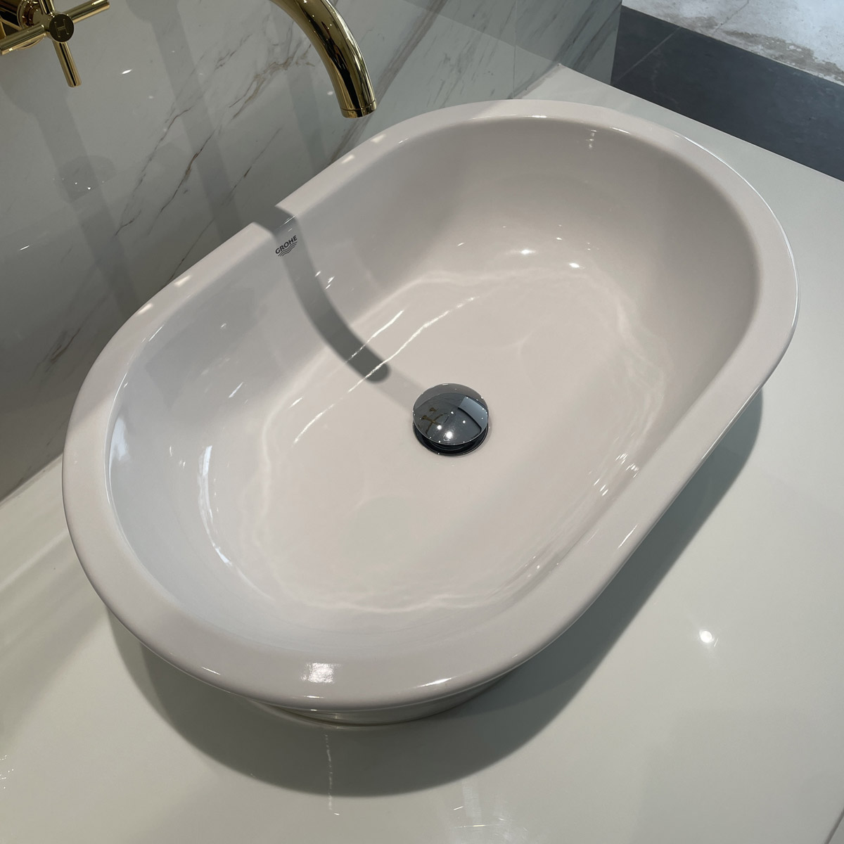 Chậu lavabo đặt bàn Eurocosmo GROHE 39122001 - 2