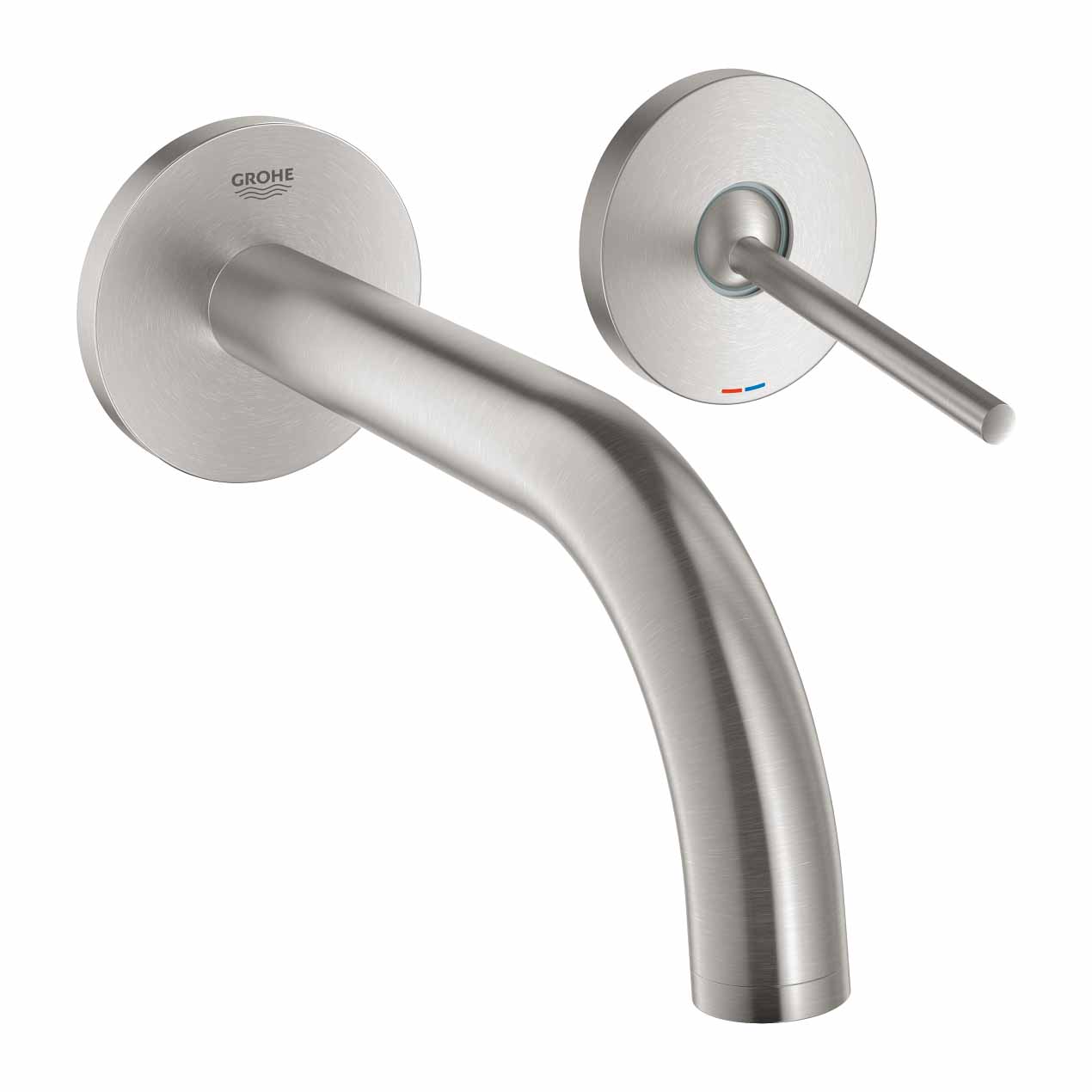 Vòi chậu nóng lạnh gắn tường 2 lỗ Atrio GROHE 19287003 - 6