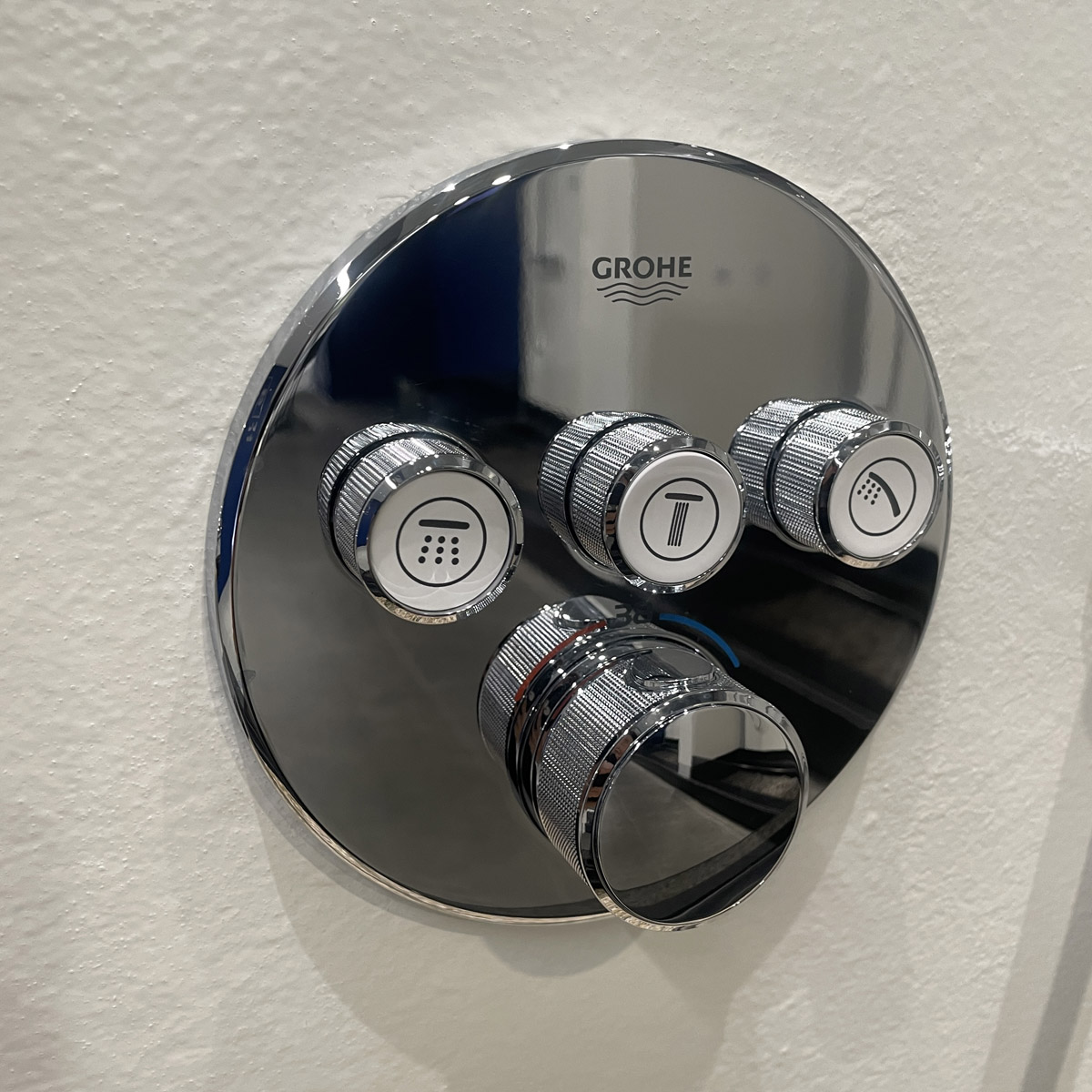 Bộ sen âm tường ổn nhiệt với bát sen GROHE 34705000 - 6