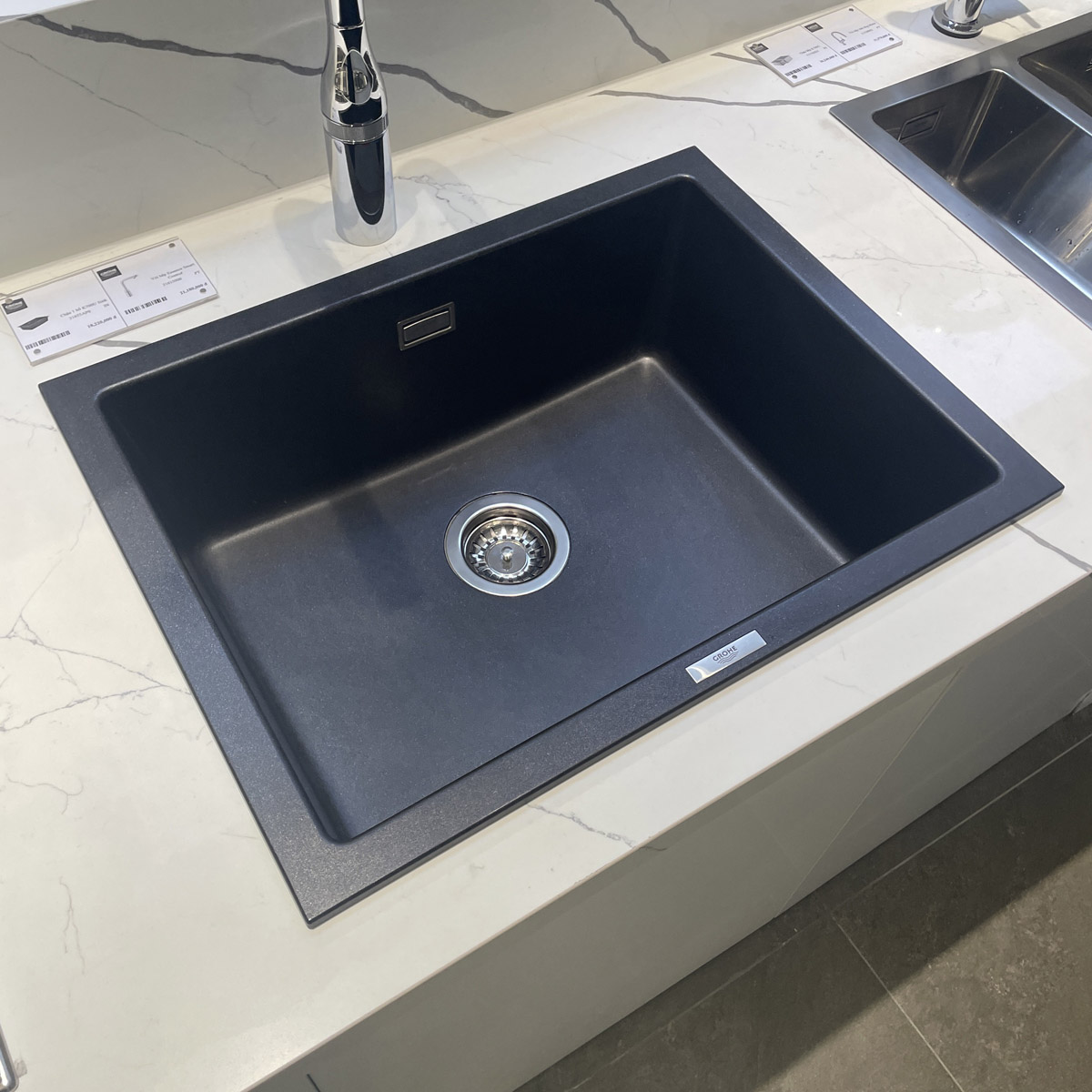 Chậu rửa chén 1 hộc Composite K700U GROHE 31655AP0 - 4