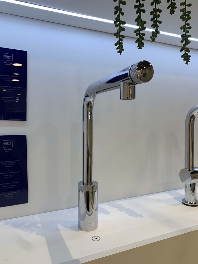 Vòi bếp dây rút nóng lạnh Minta SmartControl GROHE 31613000 - 8