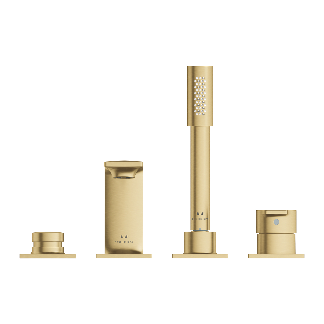 Vòi bồn tắm 4 lỗ nóng lạnh kèm tay sen Allure GROHE 19316001 - 8