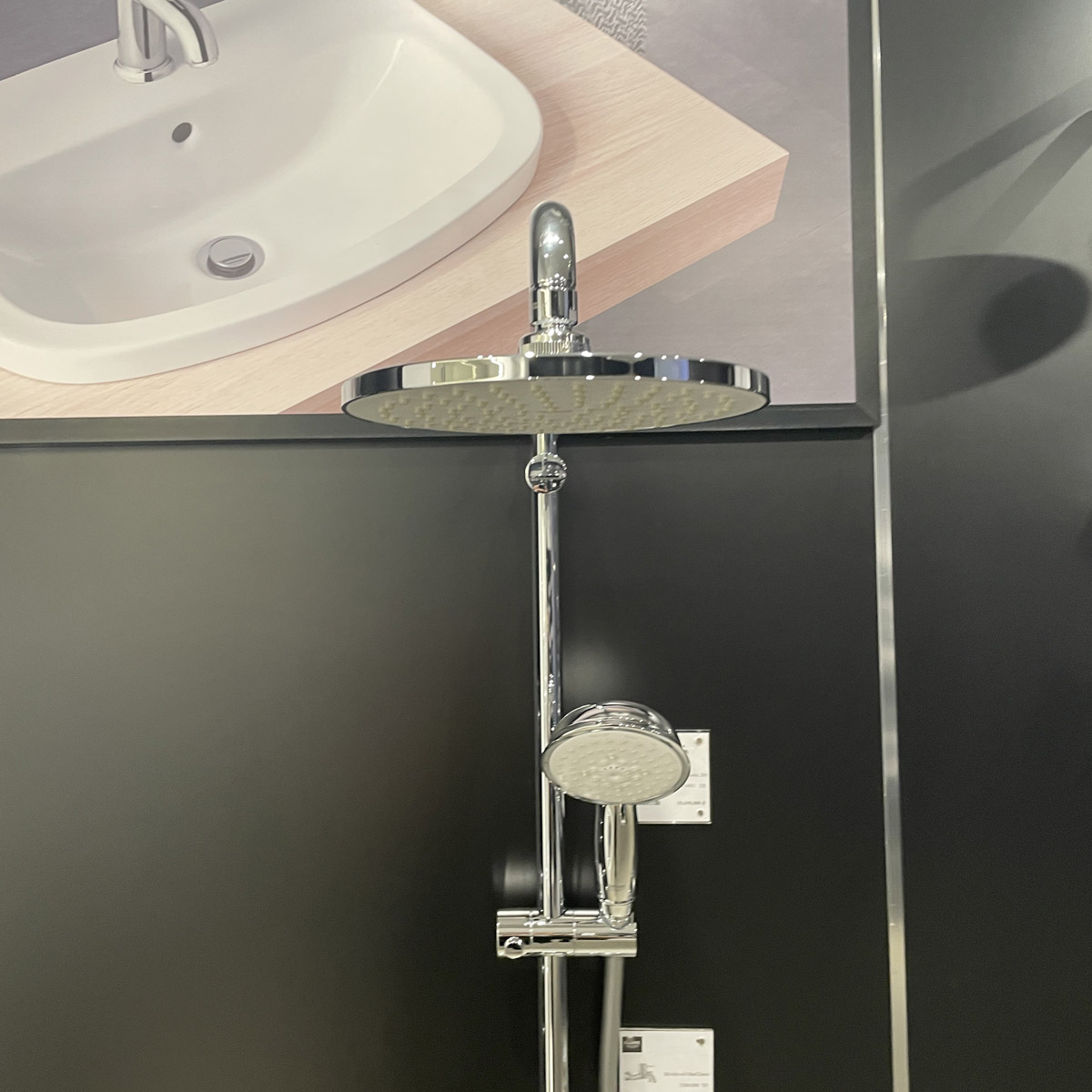 Thân sen cây tắm đứng Tempesta Rustic System 200 GROHE 26454001 - 9