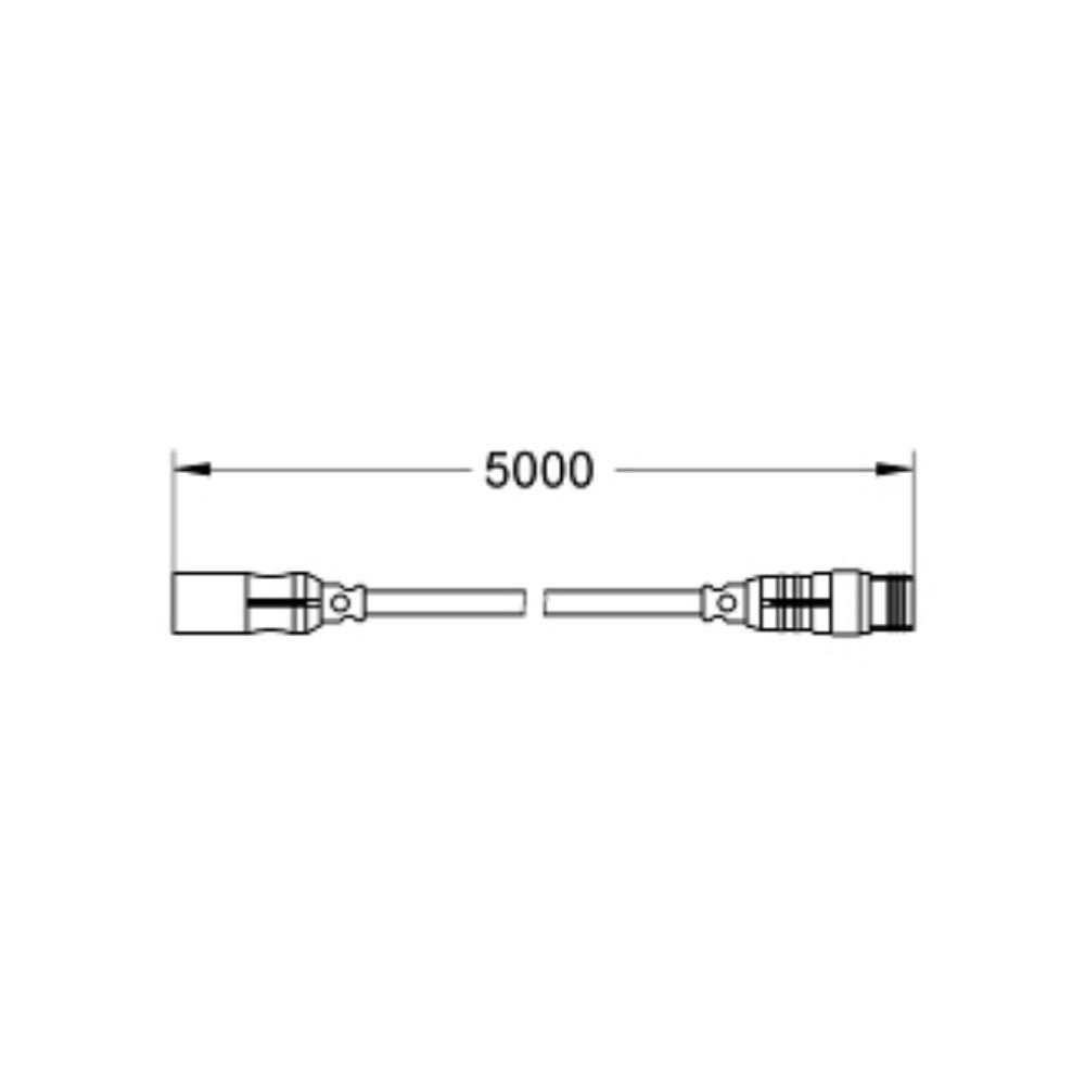 Dây nối mở rộng 4 chân cho máy tạo hơi nước và đèn LED GROHE 42634000 - 2
