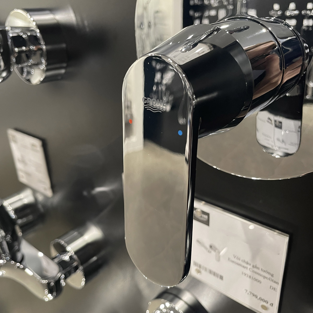 Van nóng lạnh kèm chuyển hướng 2 đường Eurosmart Cosmopolitan GROHE 19382000 - 3