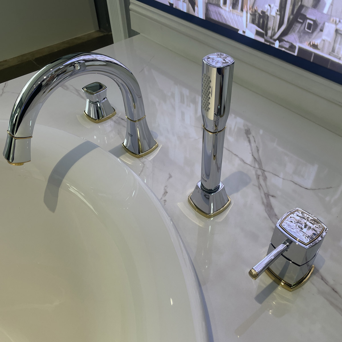 Bộ vòi xả bồn 4 lỗ Grandera GROHE 19936IG0 - 8
