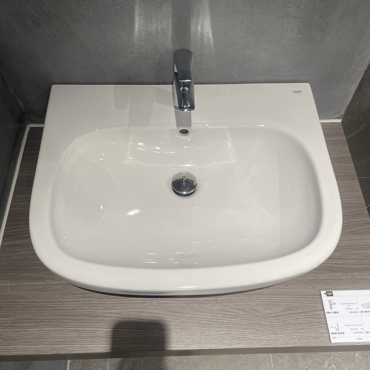 Chậu rửa lavabo treo tường Euro Ceramic GROHE 39323000 - 9