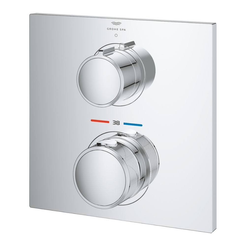 Van nhiệt độ kèm chuyển hướng 2 đường Allure GROHE 19380002 - 7