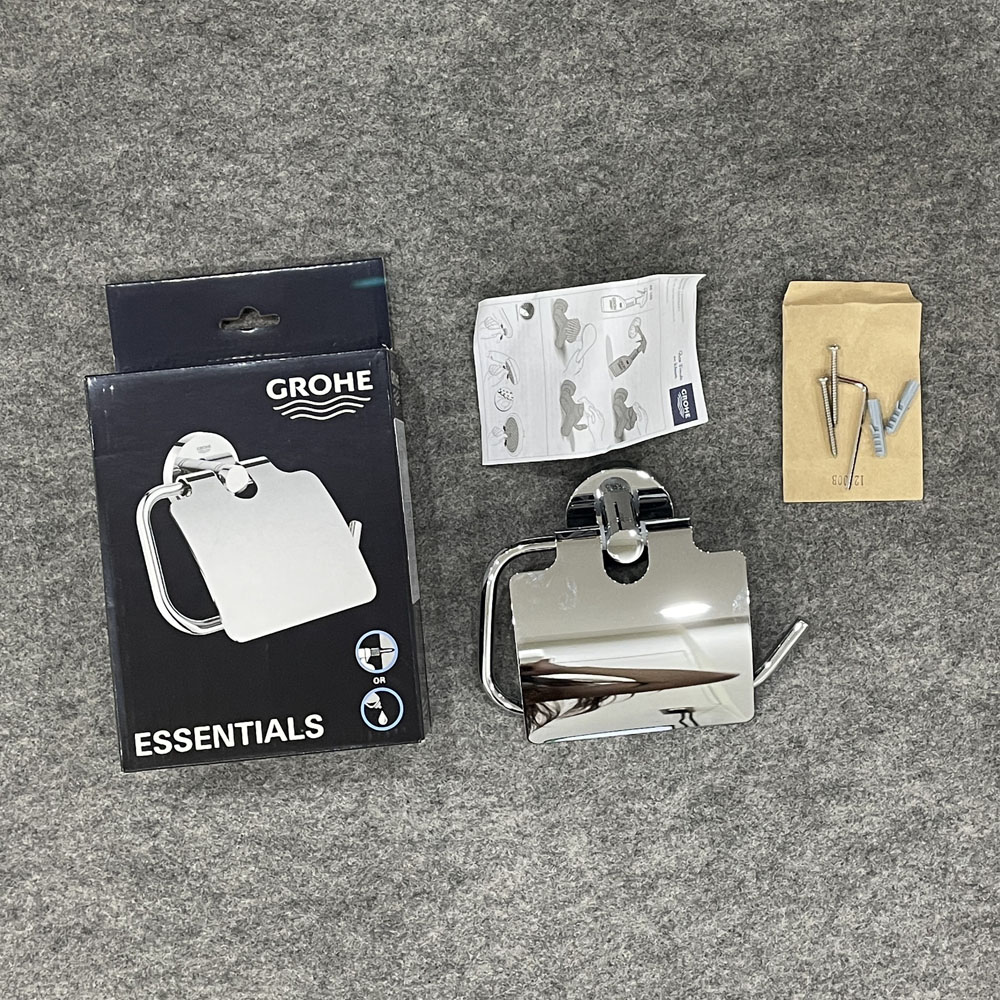 Lô giấy vệ sinh có nắp Essentials GROHE 40367001 - 11