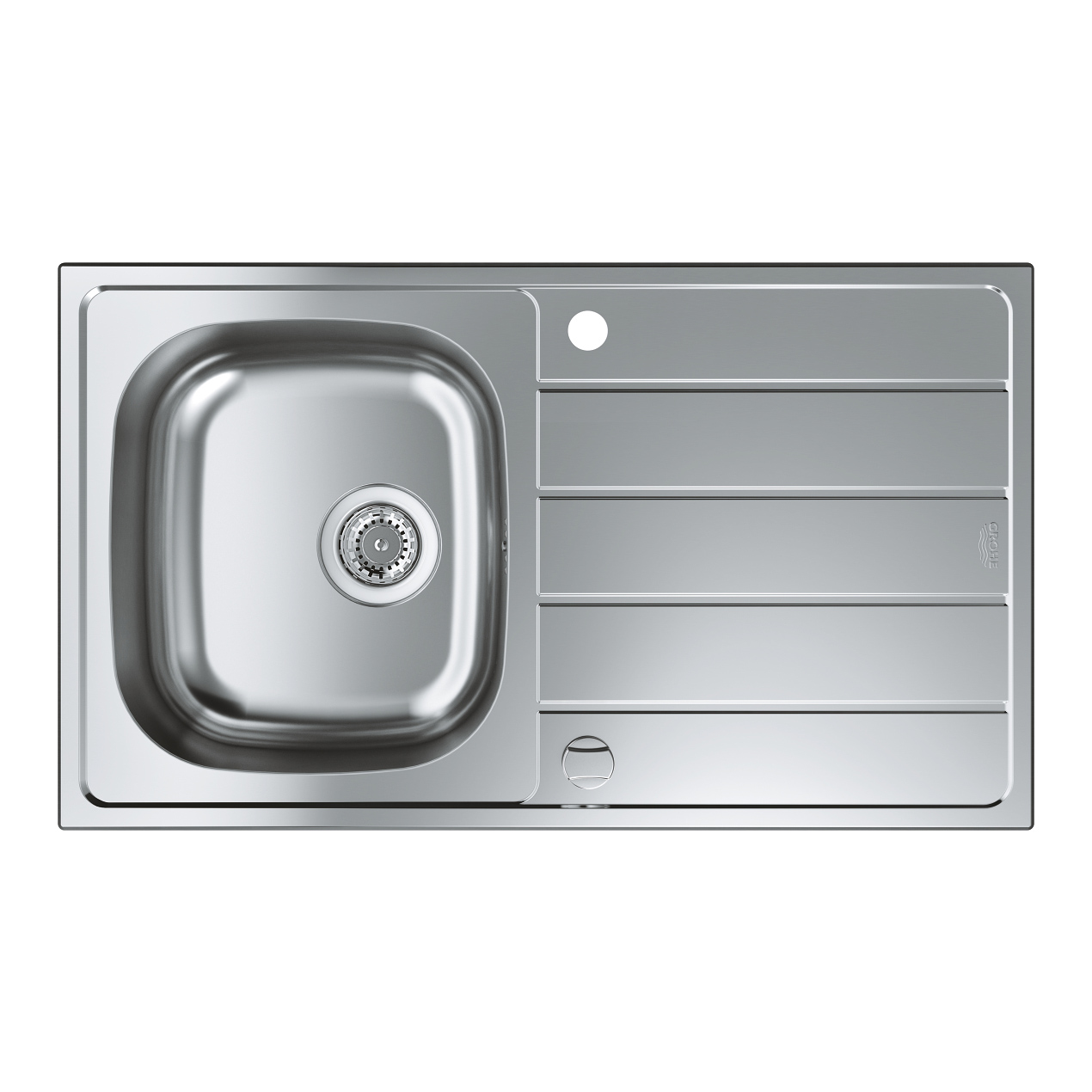 Chậu rửa chén 1 hộc cánh trái K200 GROHE 31552SD1 - 4